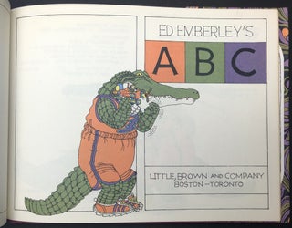 Ed Emberley's ABC - signed first edition