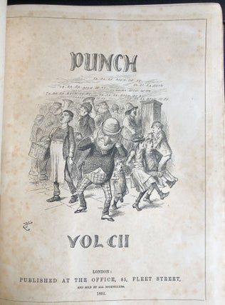 Punch, or the London Charivari, 1892 full year complete (Vols. 102 & 103)
