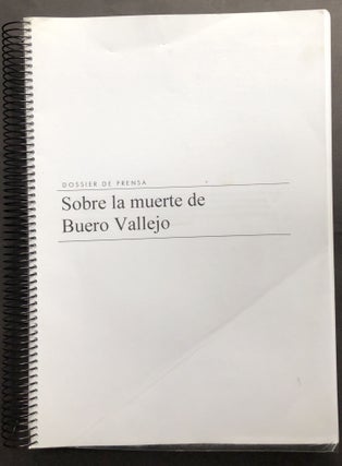 Item #H30188 Dossier de Prensa, Sobre la muerte de Buero Vallejo. Carlos Buero