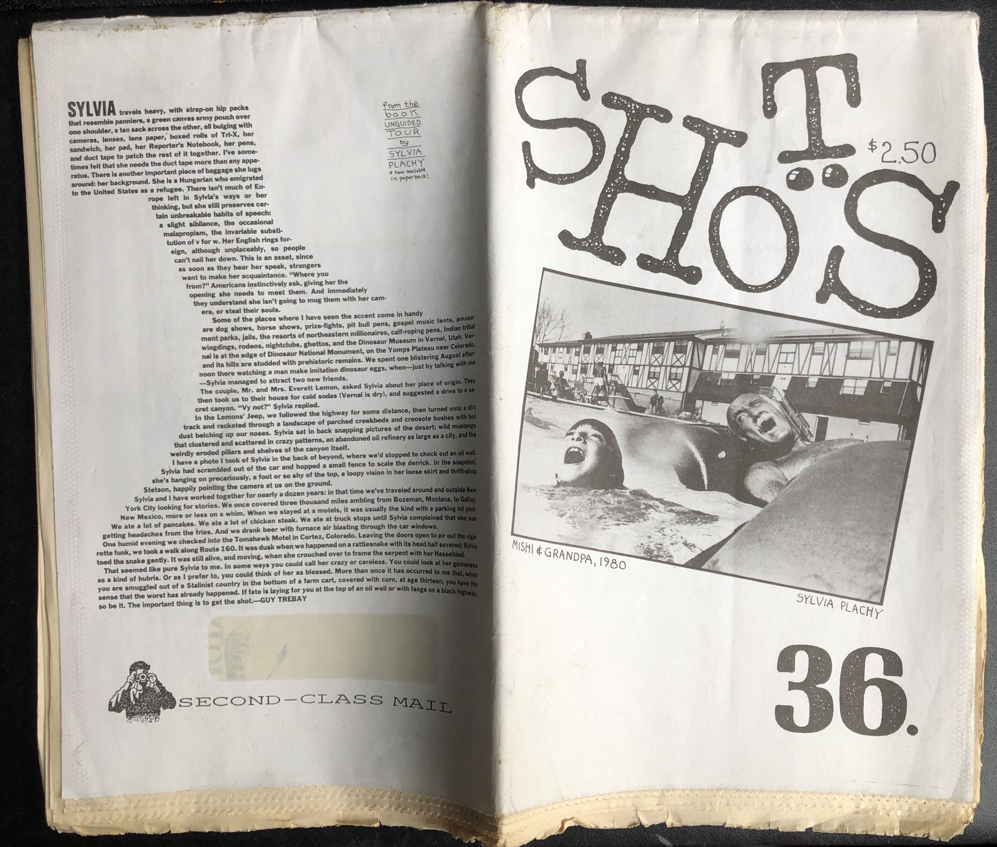 Shots no. 36, 1992 photo zine showcase journal on newsprint | Daniel ...