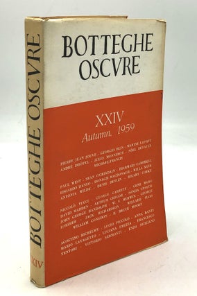 Item #H30207 Botteghe Oscure, Quaderno XXIV, Autumn 1959. Marguerite Caetani, ed