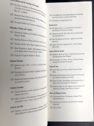 PSA 2000, Part I: Contributed Papers, Proceedings of the 2000 Biennial Meeting of the Philosophy of Science Association