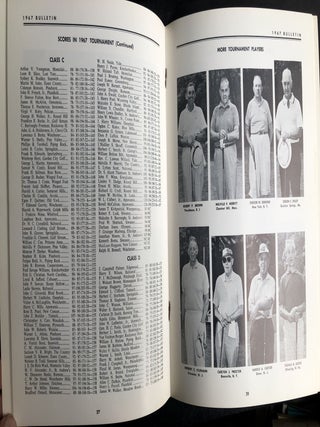 United States Seniors' Golf Association Yearbooks (Bulletins) 1963, 1964, 1965, 1966, 1967, 1968