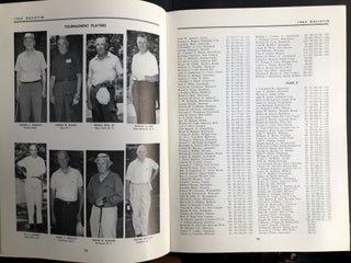 United States Seniors' Golf Association Yearbooks (Bulletins) 1963, 1964, 1965, 1966, 1967, 1968