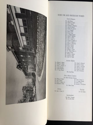 1971 history of The Home for Aged Protestant Women, Wilkinsburg, One Hundredth Anniversary, Incorporated March 25, 1871