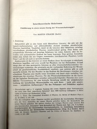 8 offprints on physics & philosophy 1960-1969, some inscribed, from the collection of Adolf Grunbaum