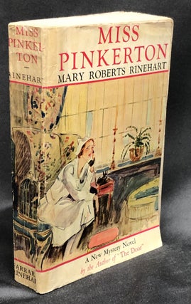 Item #H30460 Miss Pinkerton - Advance uncorrected proof copy in wraps. Mary Roberts Rinehart
