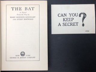 The Bat, a Mystery Story