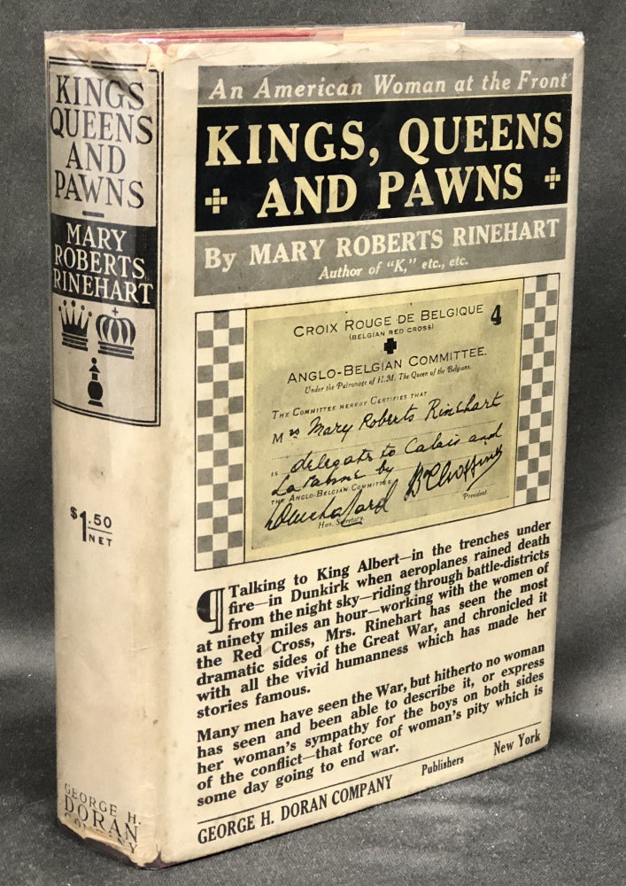 Item #H30479 Kings, Queens and Pawns, An American Woman at the Front. Mary Roberts Rinehart.