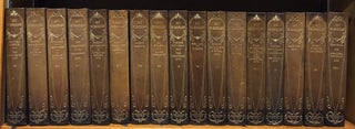 Item #H30522 Works, 17 volumes, 1903, full ornate leather, one of 1244 sets, Saint Dunstan...