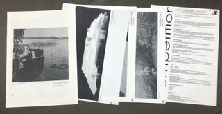 Packet of materials on Nemo Propheta in Patria, 1993, a shelter for Alvar Aalto's boat on the shoreline at Muuratsalo Experimental House