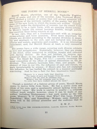 A Miscellany, First Series I-X -- inscribed