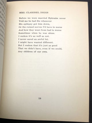 A Miscellany, First Series I-X -- inscribed