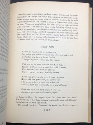A Miscellany, First Series I-X -- inscribed