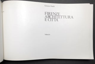Firenze Architettura e Città -- folio plate volume