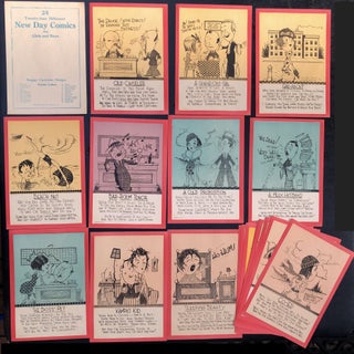 Item #H30686 24 Twenty-Four Different New Day Comics for Girls and Boys (1920s satirical comic...