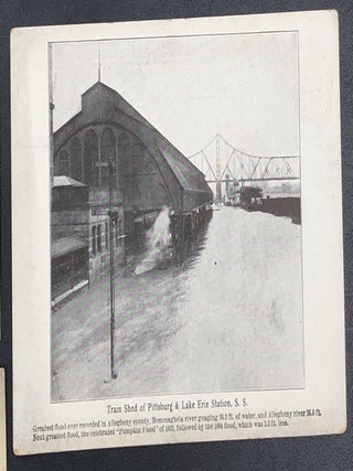 18 Pittsburgh postcards from 1905-1913: Heinz Residence, Homeopathic Hospital, Block House, 1912 flood, etc.