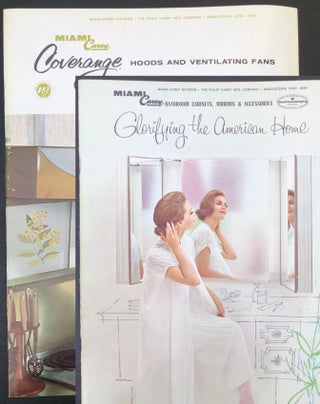 Item #H30709 2 1964-65 catalogs, Miami Carey batyhroom cabinets, mirrors, accessories &...