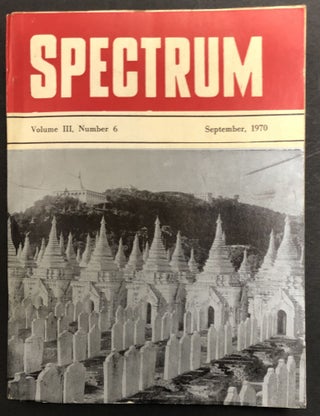 Item #H30764 Spectrum, Vol. III no. 6, September 1970: A Journal of Selective International...