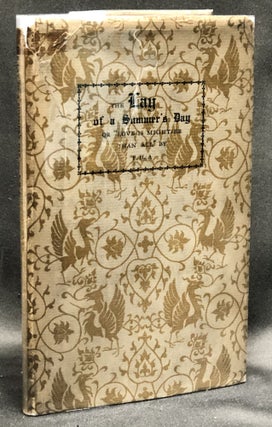 Item #H30799 The Lay of a Summer's Day or "Love is Mightier Than All" Franklin Howell Agnew, F. H. A