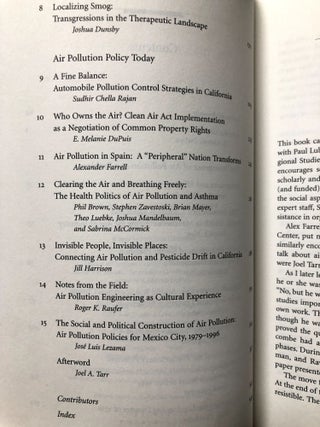 Smoke and Mirrors, The Politics and Culture of Air Pollution -- Joel Tarr's copy