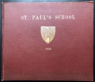 Item #H31111 1933 yearbook of St. Paul's School, Concord NH