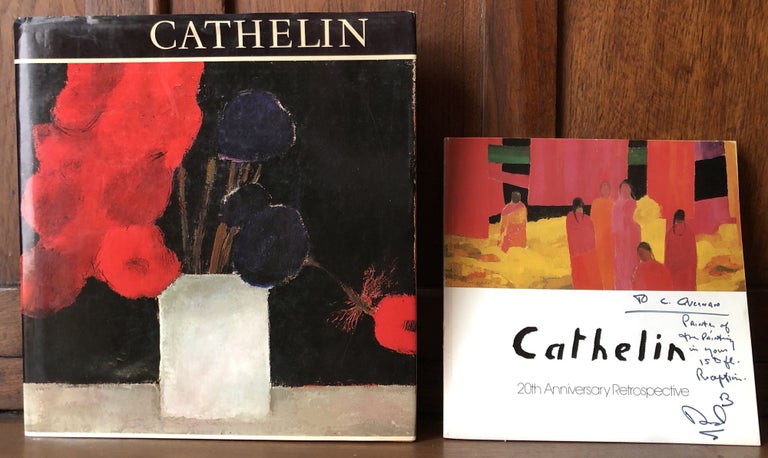 Item #H31122 Cathelin - together with inscribed 1978 booklet from Findlay Gallery NYC. Sylvio Acatos.