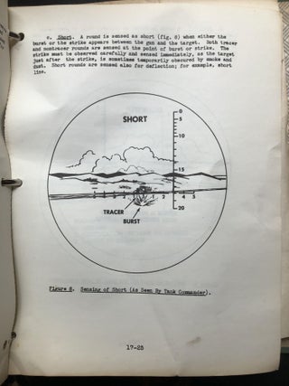 1971 large binder of instructional materials for operating the M48 A3 Model B Main Battle Tank (MBT)