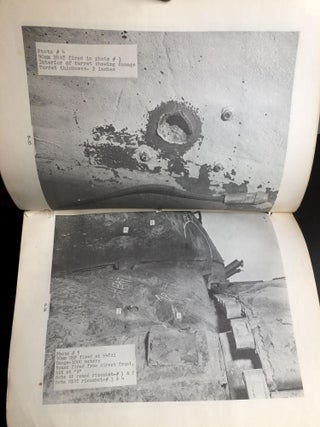 1971 large binder of instructional materials for operating the M48 A3 Model B Main Battle Tank (MBT)