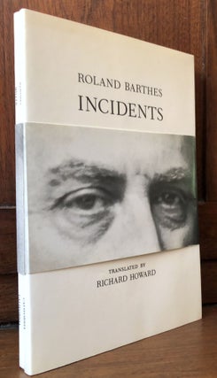 Item #H31170 Incidents / Bringing Out Roland Barthes. Roland Barthes, D. A. Miller