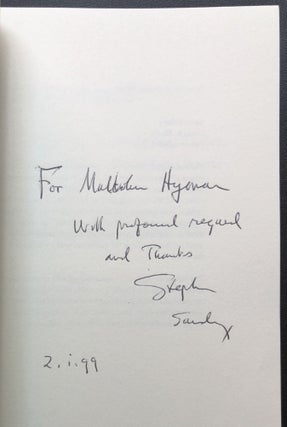 Aeschylus 2, inscribed by Stephen Sandy