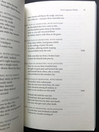 Aeschylus 2, inscribed by Stephen Sandy