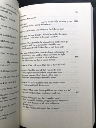 Seneca, The Tragedies, Volume II, inscribed by Stephen Sandy