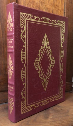 Item #H31207 The Red Badge of Courage, Easton Press 100 Greatest Books Ever Written. Stephen Crane