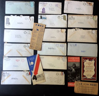 Item #H31212 1939 New York World's Fair: 15 hotel brochures and letters responding to Pittsburgh...