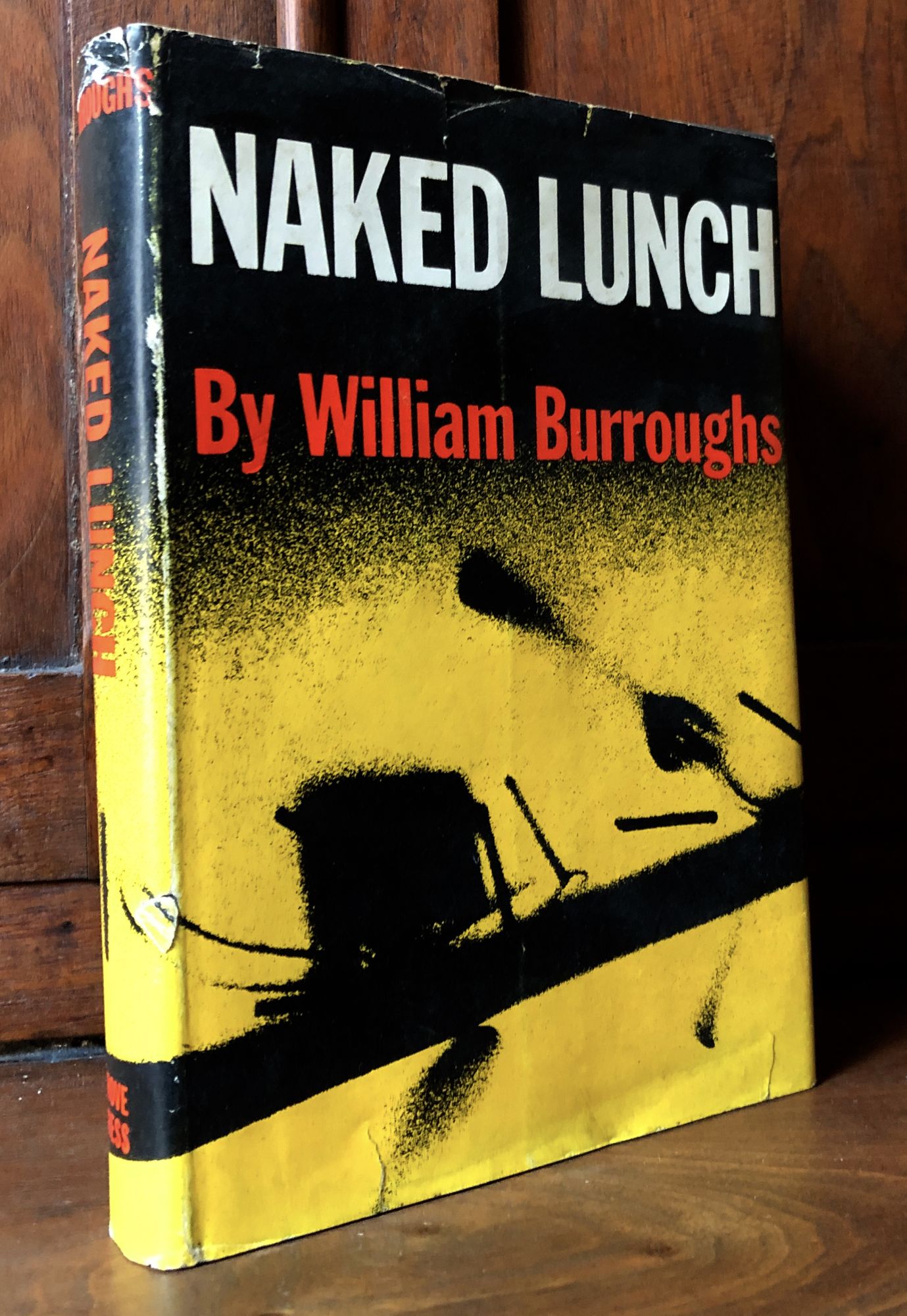 Naked Lunch by William Burroughs (1959) first trade edition book