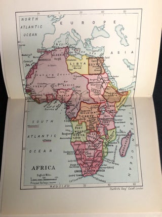 1930 Sesotho world geography schoolbook: Geography kapa thuto ea linaha le mebuso ea lefatse, e nang le 'mapa e 7