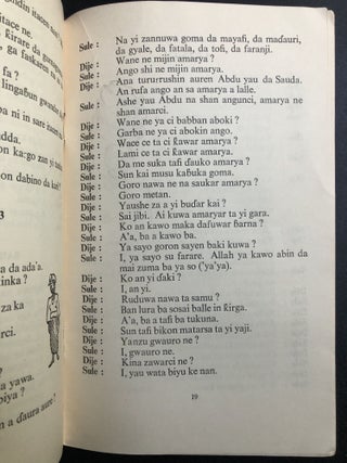 Book on conversing in Hausa, "Let's Speak More Hausa" - Mu Kara Hausa