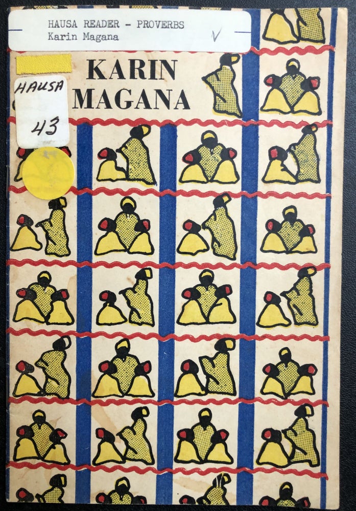 Item #H31461 Hausa book of Proverbs, illustrated; Karin Magana