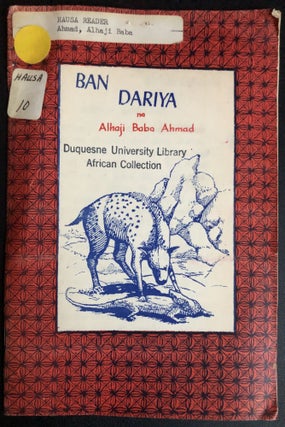 Item #H31521 Hausa reader: Funny Stories / Ban Dariya. Alhaji Baba Ahmad