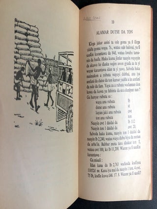 Hausa study books on studying math and logic, handwriting and spelling: Hanyar Karatu, Hanyar Lissafi