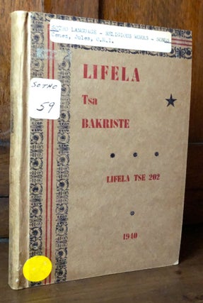 Item #H31553 Lifela tsa Bakriste / Christian Hymnal in Sesotho language. Jules Cenez, L. J. C. et...