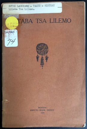 Item #H31559 Chronology of important dates in S. Africa & Lesotho, 1497-1930: Litaba tsa Lilemo