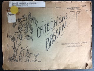 Item #H31596 Catechisme Bassari - rare catechism in Bassari language (Guinea and Senegal