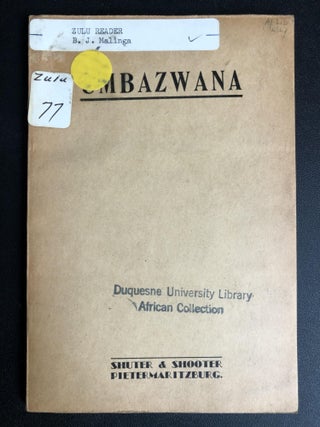 Umbazwana (Zulu stories for students