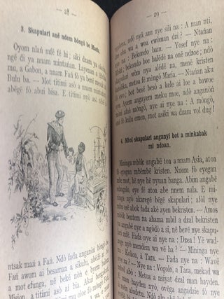 Ewondo language book of Catholic stories, some set in Africa: Etalien Mesimba