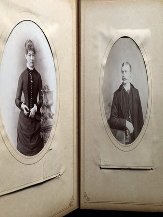 1870s-1880s album of Swedish-American families in LaPorte Indiana