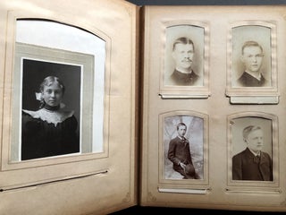 1870s-1880s album of Swedish-American families in LaPorte Indiana