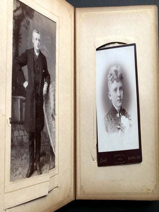 1870s-1880s album of Swedish-American families in LaPorte Indiana