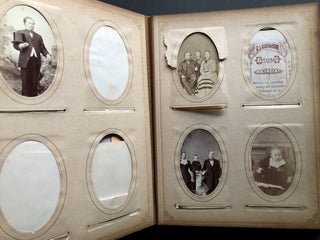 1870s-1880s album of Swedish-American families in LaPorte Indiana